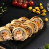 Темпура ролл с курицей и грибами в Самурай SUSHI PREMIUM по цене 769