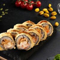 Темпура ролл с курицей и грибами в Самурай SUSHI PREMIUM