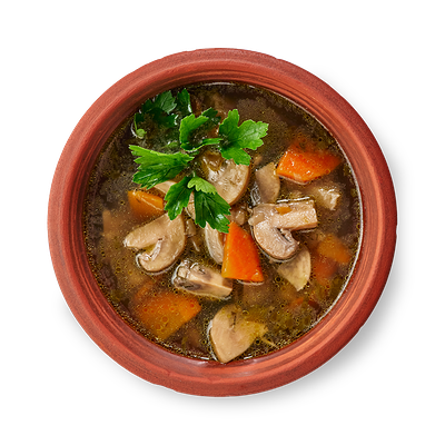 Грибная юшка в Старик хинкалыч по цене 320 ₽