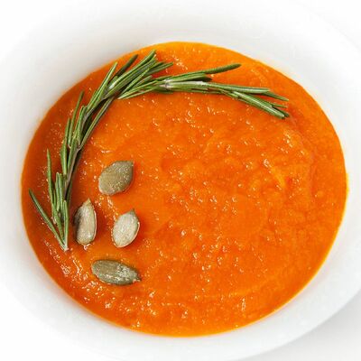 Тыквенный крем-суп в Фитнес меню по цене 390 ₽