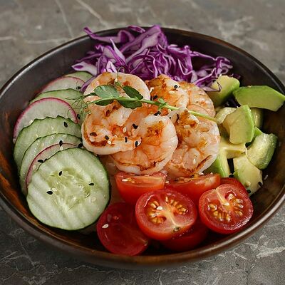 Поке с креветкой в FRIENDLOUNGE по цене 560 ₽