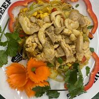 Удон Сао с курицей в Pho Viet