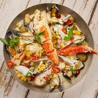 Fiesta Блю Чиз Solo в Mr. Crabs