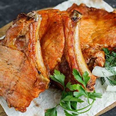 Шашлык Свиная корейка в ШАШЛЫКС ДЫМКОМ по цене 795 ₽