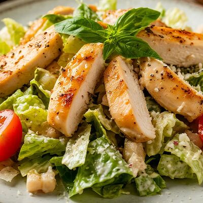 Цезарь с курицей в Вкусноед по цене 375 ₽