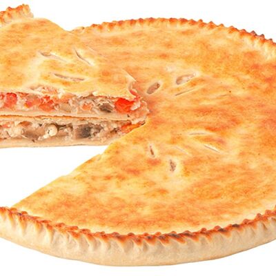 Фирменный пирог с курицей, томатами и базиликом в Пекарня Чегем по цене 1080 ₽