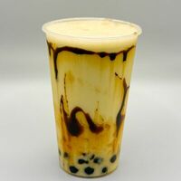 Фисташка с миндалём в КРАШ Bubble Tea
