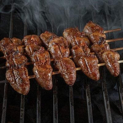 Куриные сердечки на гриле в Много Мяса по цене 449 ₽