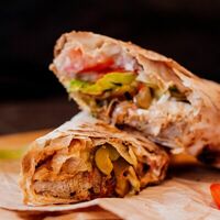 Шаурма с куриной котлетой с добавлением уточки в Swede