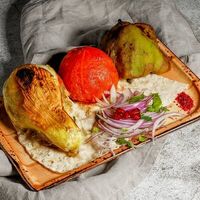 Овощи на гриле в Саванна