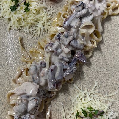 С морепродуктами в Му&За по цене 1180 ₽