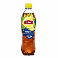 Lipton Черный холодный чай Лимон в Все в шоколаде