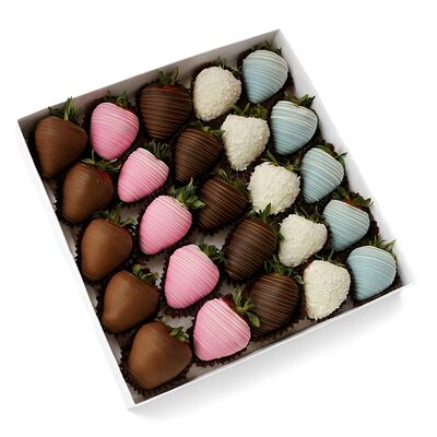 Клубника 5 видов шоколада L в Клубника в шоколаде VeryBerryLab по цене 5490 ₽