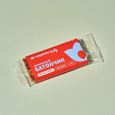 Батончик кунжутный с кокосом 40 гр в Тюбетей по цене 194 ₽