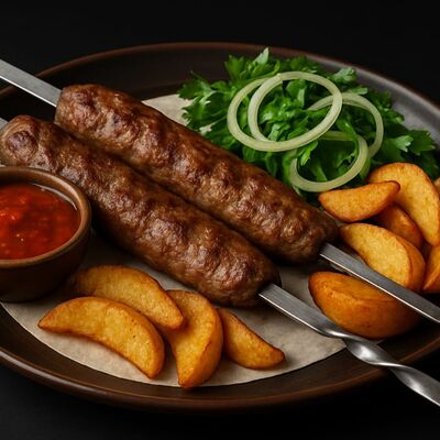 Кебаб с говядиной в Мимико грузинская кухня по цене 640 ₽