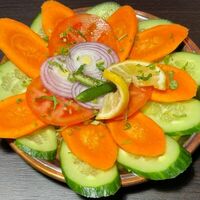 Green Salad Зеленый Салат в Royal India Индийский Ресторан