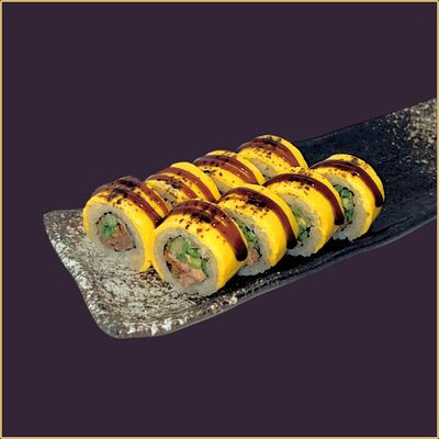 Ролл Чеддер Лосось в Happy Fish Premium по цене 660 ₽