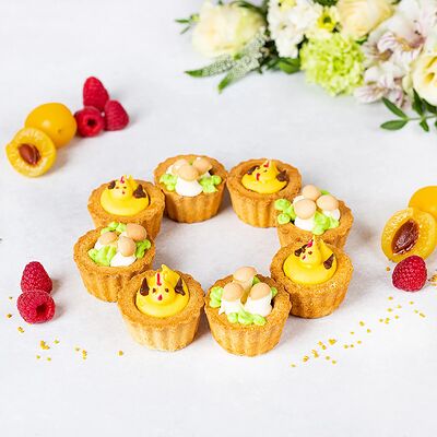 Корзиночка. Веселые цыплята пирожные в У Палыча. С пылу, с жару! по цене 557 ₽