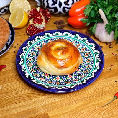 Булочка с абрикосовым джемом в Плов & лагман по цене 90