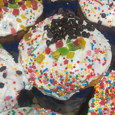 Кулич Цукаты-шоколад в Хлебное место по цене 500 ₽