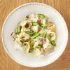 Tortellini con pancetta e asparagi в Папалео по цене 715