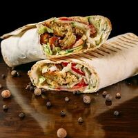 Биг шаурма с курицей в Сербскийбургер