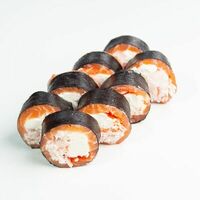 Ролл без риса с креветкой и лососем в ЁБИСАН