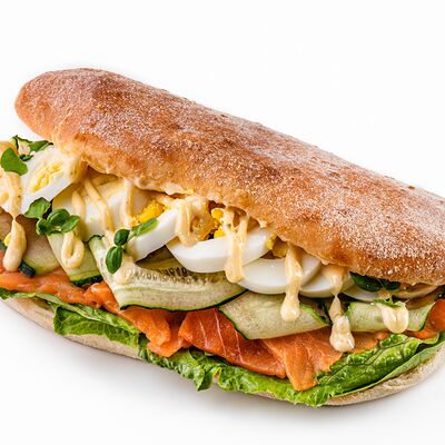 Панини с лососем в Osteria Basilico по цене 595 ₽