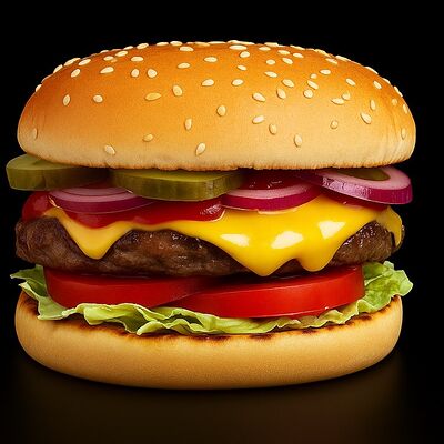 Бургер Шах в Holy salt Шаурма Шашлык по цене 450 ₽