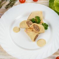 Блины с мясом в Family Food