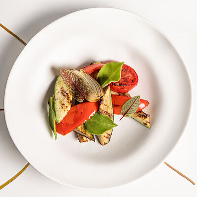 Овощи на гриле в М2 Органик Клуб Патриаршие по цене 640 ₽