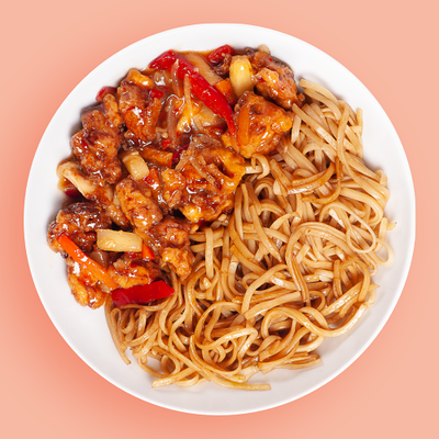 Свинина по-Азиатски яндекс в Фьюжн экспресс по цене 300 ₽