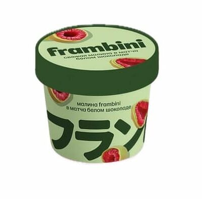 Малина Frambini в белом шоколаде с зелёным чаем матча в Гурмэтика по цене 1799 ₽