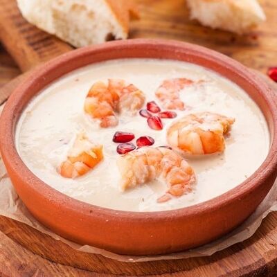 Креветки по-чкмерски в Чача по цене 790 ₽