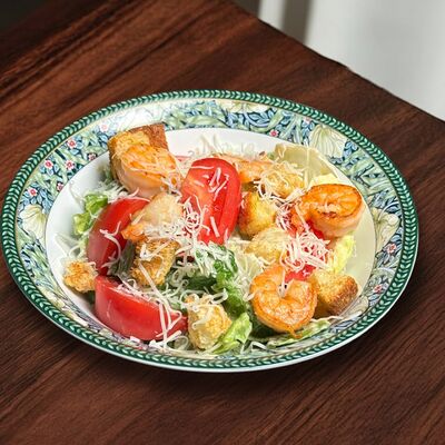 Цезарь с креветкойв PAPPONE по цене 987 ₽