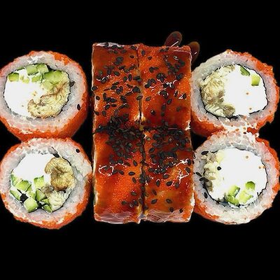 Калифорния с угрем в Путь ролла по цене 660 ₽