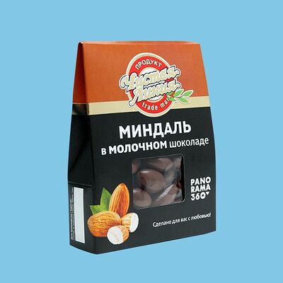 Миндаль в молочном шоколаде в Чистая Линия по цене 386 ₽