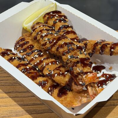 Креветки темпура в Ками cafe club по цене 693 ₽