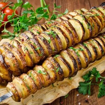 Картофель на мангалев Вкусный домик по цене 405 ₽