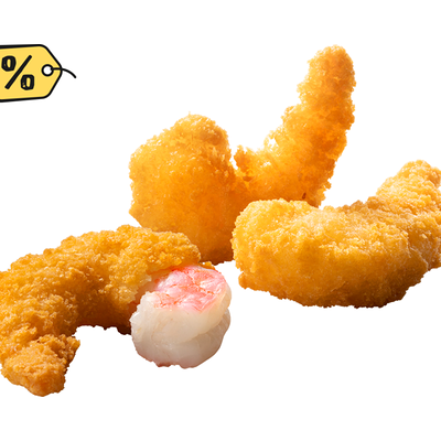 3 Креветки в Rostic's по цене 196 ₽