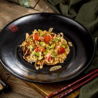 Окономияки с угрем в Chinki Izakaya