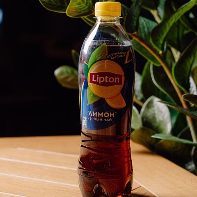 Черный чай Lipton Лимон в Калейдоскоп вкуса по цене 140 ₽