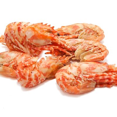 Креветки Морской дракон варено-мороженые в Раковарня Красный рак по цене 4262 ₽