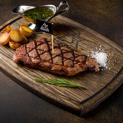Стейк Нью-Йорк в Asador по цене 2900 ₽