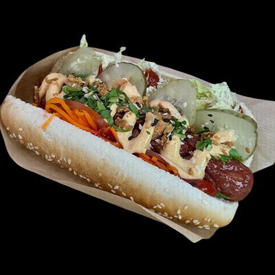Хот-дог с говядиной в Шаурма 24/7 по цене 365 ₽