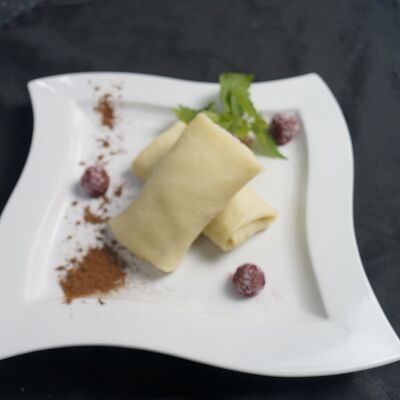 Блинчики с яблоком в Рябина kitchen по цене 160 ₽