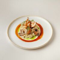 Куриная грудка с булгуром в Buana cafe