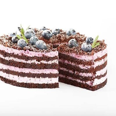 Чернично-шоколадный торт в АндерСон по цене 600 ₽