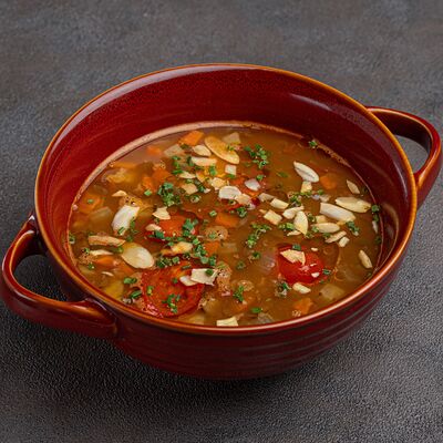 Пряный чечевичный суп масала в МОСТ бистро по цене 450 ₽