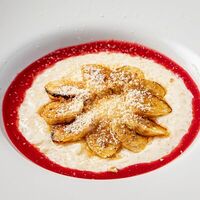 Каша рисовая с карамелизированным бананом в Romano
